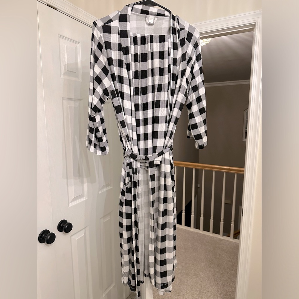 Milkmaid Goods Robe and Matching Swaddle Blanket